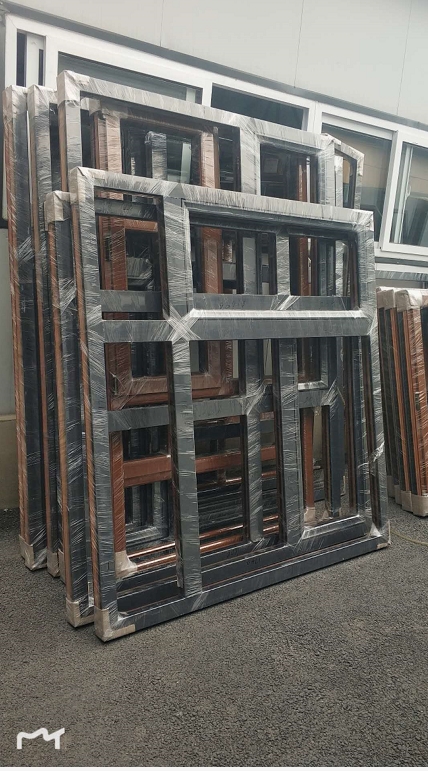 鞍山市天乙门窗产业无限公司沈阳经销商所定货品已实现，颠末查验落后行包装，筹办发货。(图4)